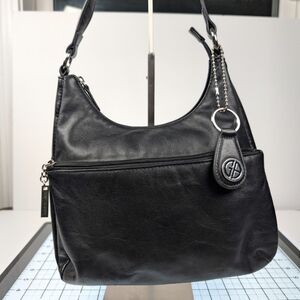 Gianni Bernini Napa Leather Hobo Bag